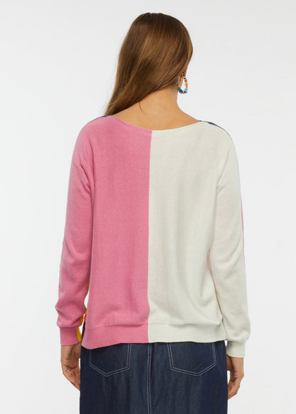 Long-sleeved sweater, with ripple patterns by Zaket &amp; Plover #ZP6427U