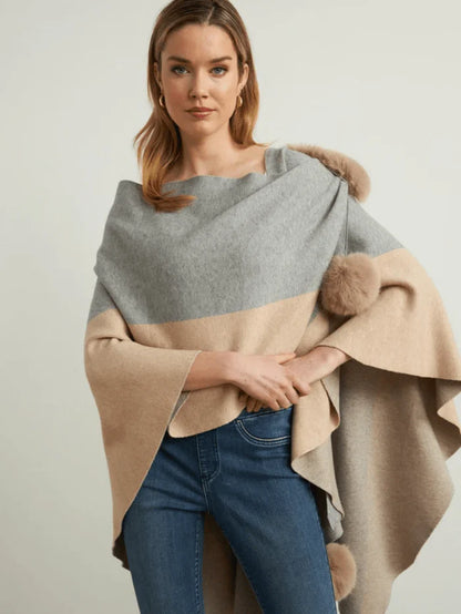 Powdered Elegance – The Joseph Ribkoff Cape #213944