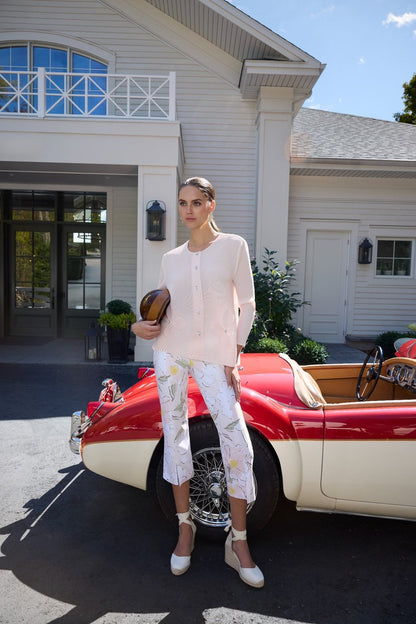 Floral Pull-On Trousers – Frank Lyman #266156