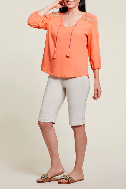 Fitted bermuda from Tribal # 1274O 2485 0042
