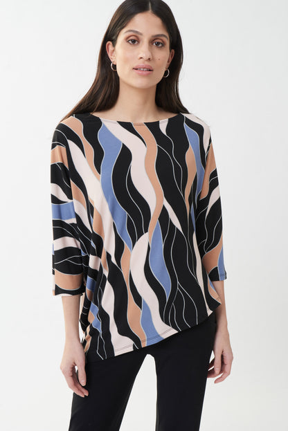 MAGNIFIQUE CHANDAIL AUX COULEUR DOUCE DE BLEU POUDRE,BEIGE BLANC ET DE NOIR...A PORTER AVEC UN MAGNIFIQUE PANTALON OU UNE JUPE NOIR..FABRIQUÉ AU CANADA PAR JOSEPH RIBKOFF
