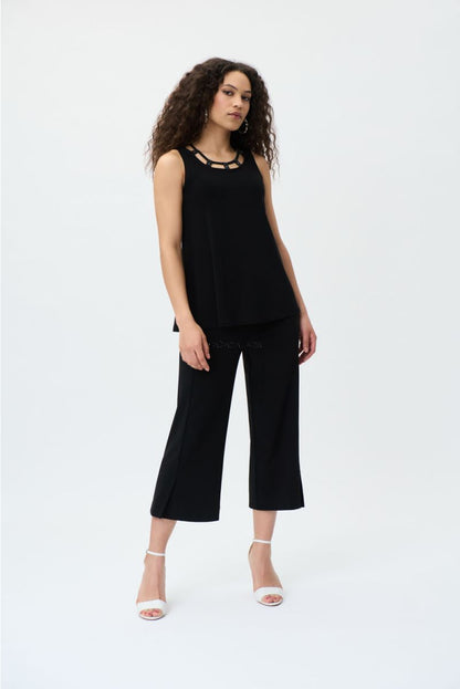 Women's black top Joseph Ribkoff Model 231058