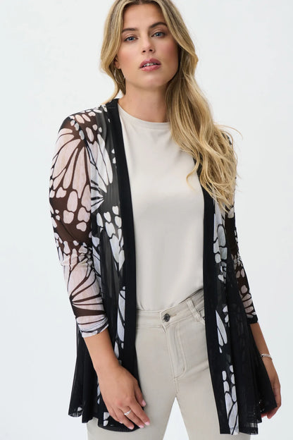 Floral print cardigan by joseph Ribkoff Style 231221