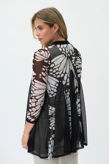 Floral print cardigan by joseph Ribkoff Style 231221