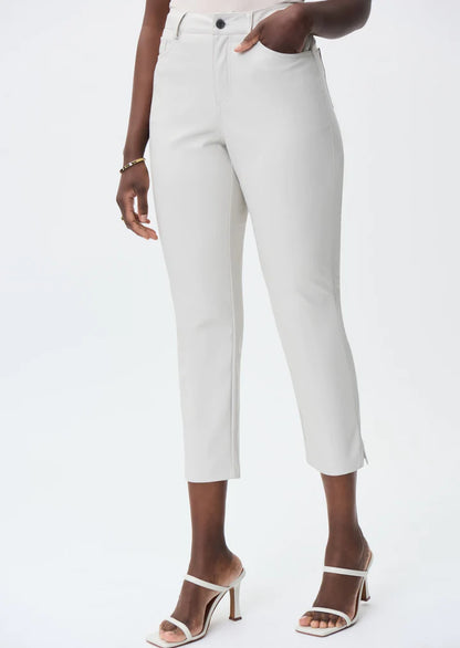 Faux Leather pantacourt by Joseph Ribkoff Style 231915