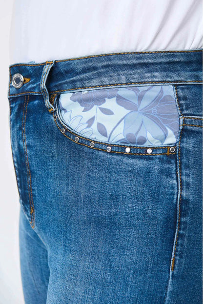 Jeans denim stylé de Joseph Ribkoff Modèle 231928