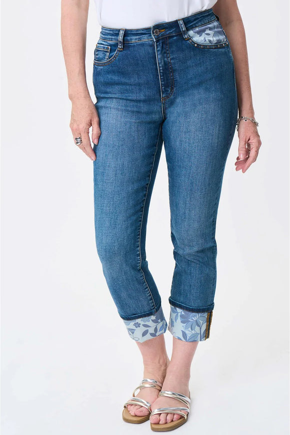 Stylish denim jeans by Joseph Ribkoff Model 231928