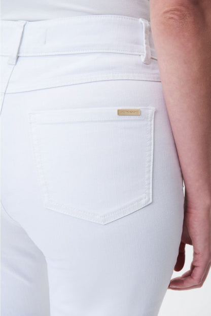 Pantacourt Évasé Blanc Éco-Chic - Le Jeans Joseph Ribkoff  #232936