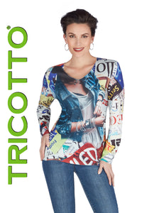SWEATER BY TRICOTTO # 242