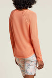 Coral color knit sweater from Tribal # 4814O 3448